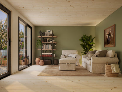 Palmako Rebekka 19,4 m2 - Naturbelassen