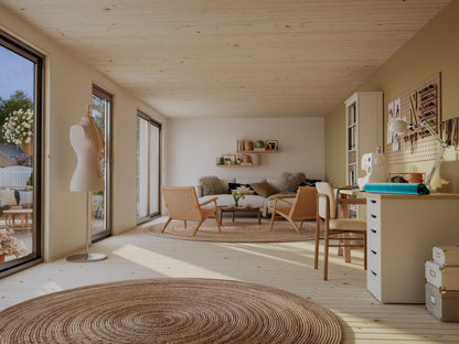 Palmako Rebekka 31,8 m2 - Naturbelassen