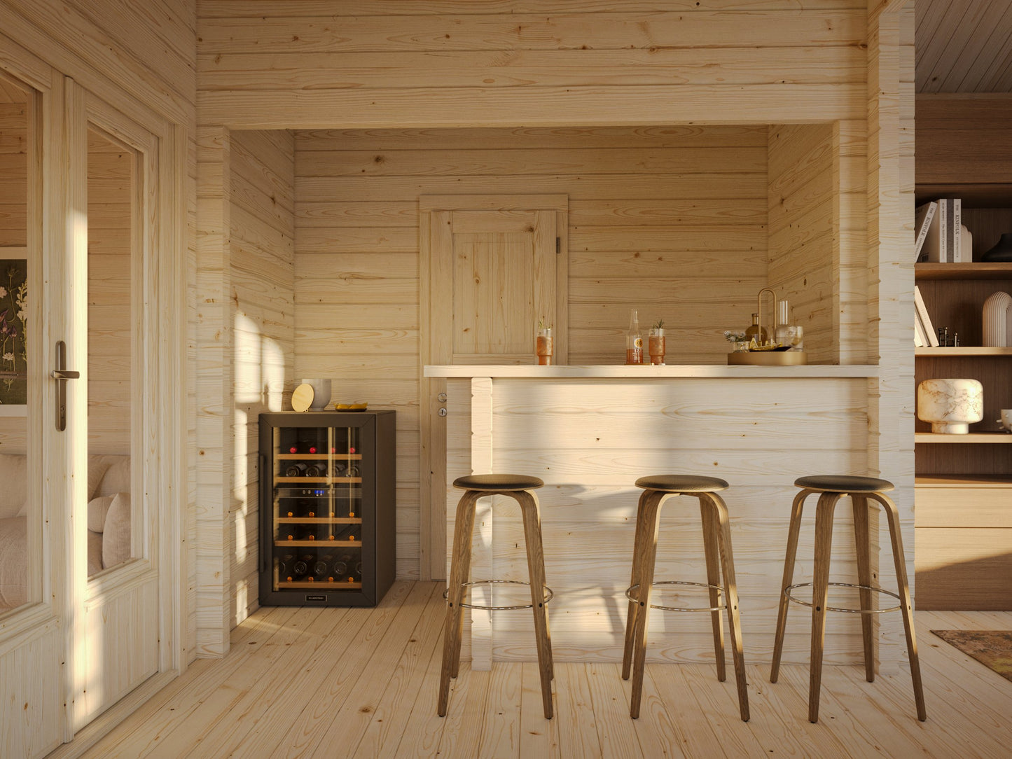 Palmako Anna 26,8 m2 - Naturbelassen