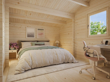 Palmako Emily 39,2 m2 - Naturbelassen