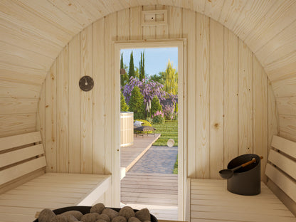 Palmako Anita 1,3+0,7 m2 - Naturbelassen