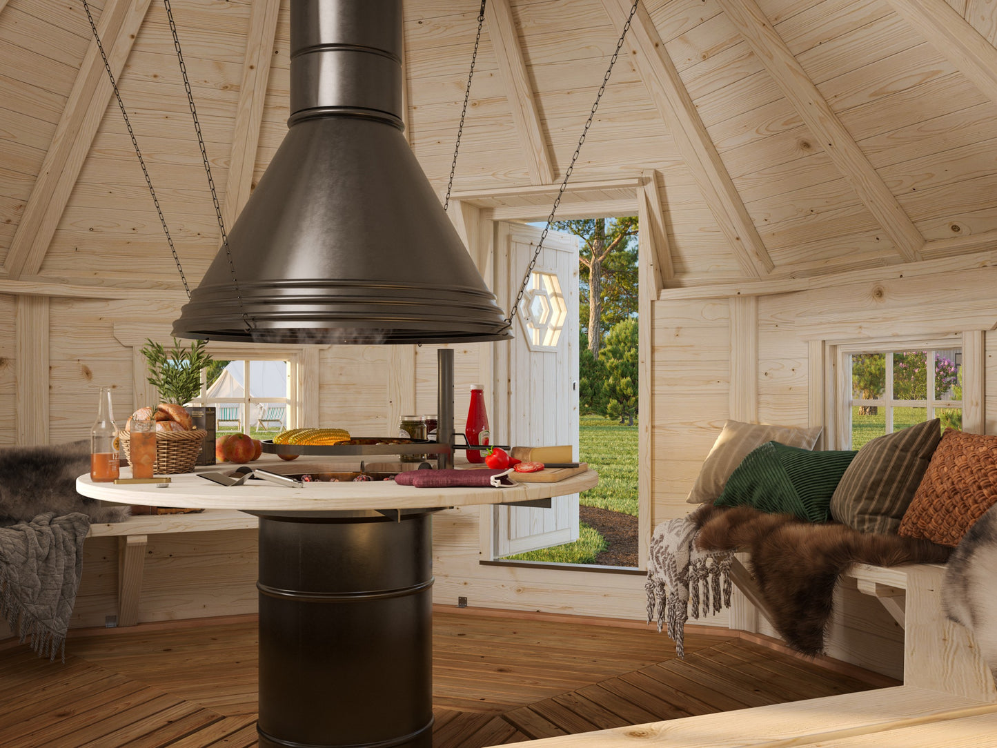 Palmako Eva 11,4 m2 - Naturbelassen