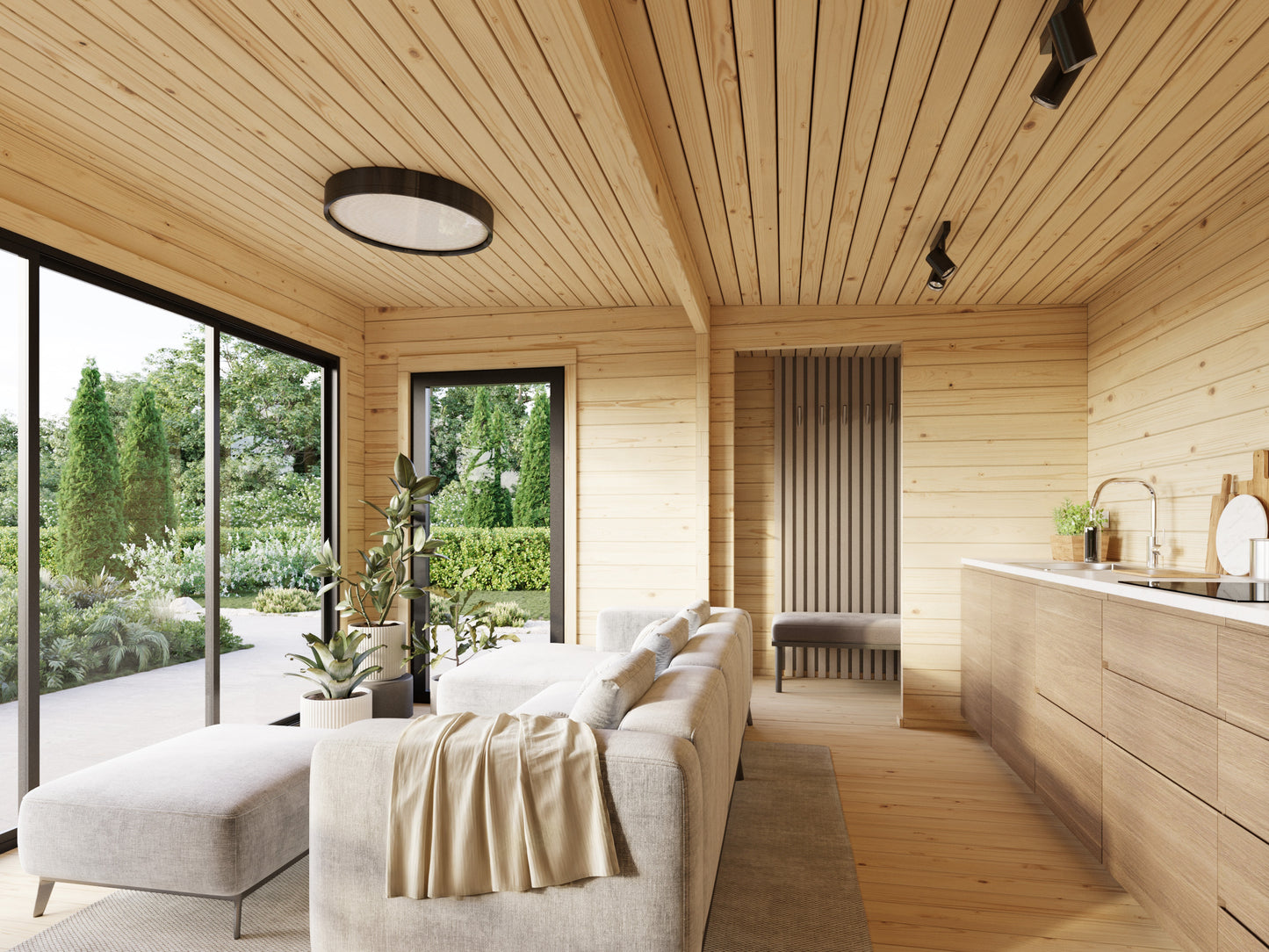 Palmako Cecilia 27,3 m2 - Naturbelassen