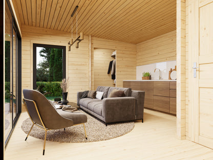 Palmako Cecilia 32,0 m2 - Naturbelassen