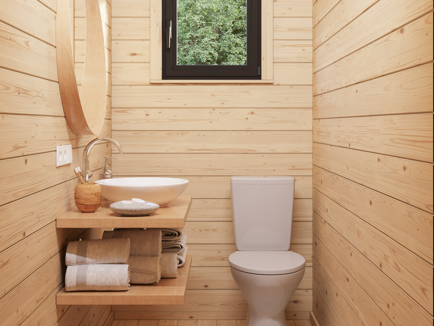 Palmako Cecilia 39,9 m2 - Naturbelassen
