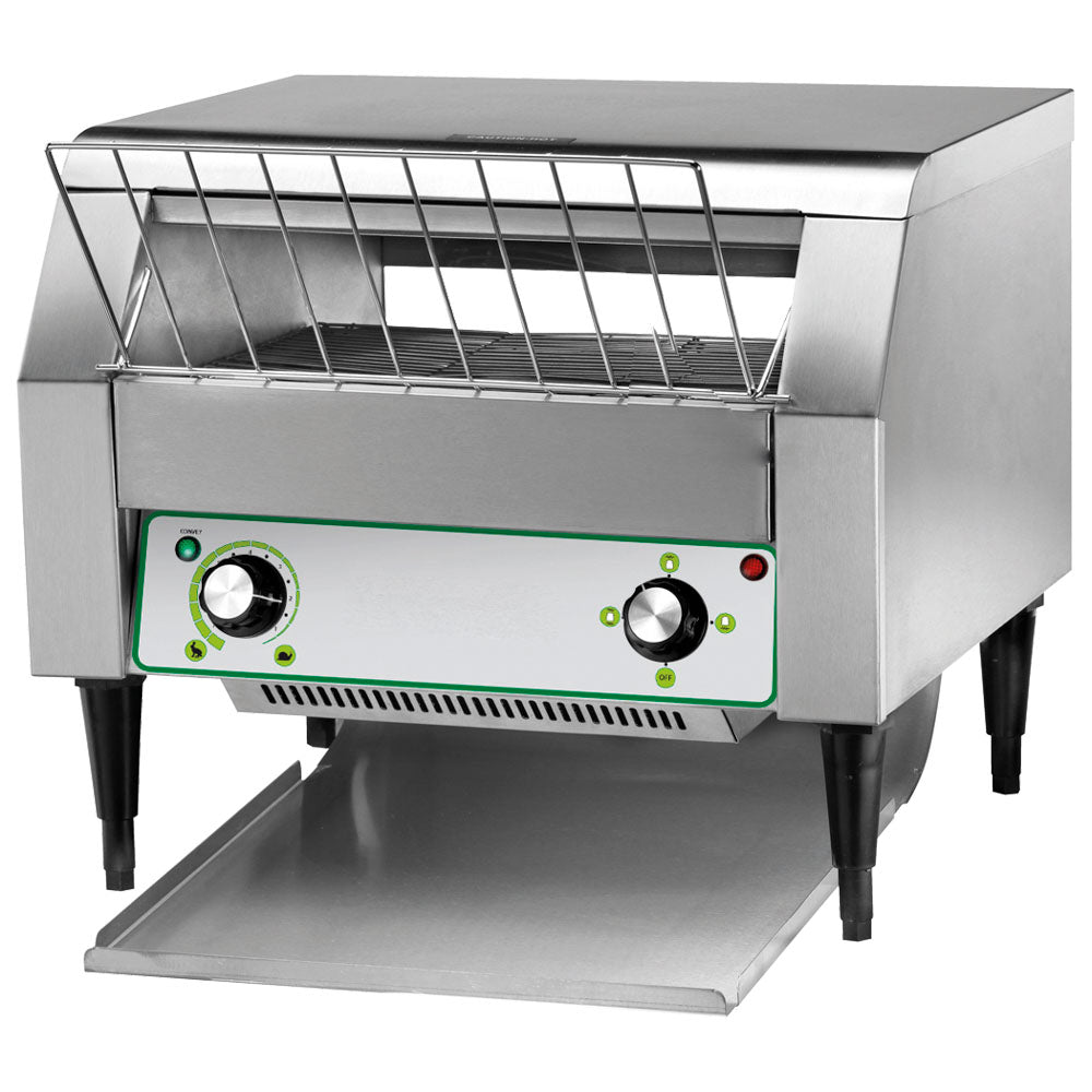 Virtus Tunneltoaster mit Timer, Bandbreite 350 mm, max 120÷350 Stk/h