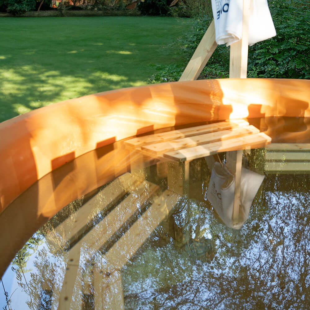 Home Deluxe Hot Tub mit Ofen SKANDI L - Ø210cm
