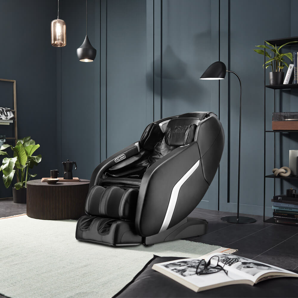 Home Deluxe Massagesessel mit Zero-Gravity-Funktion DUNES - Schwarz