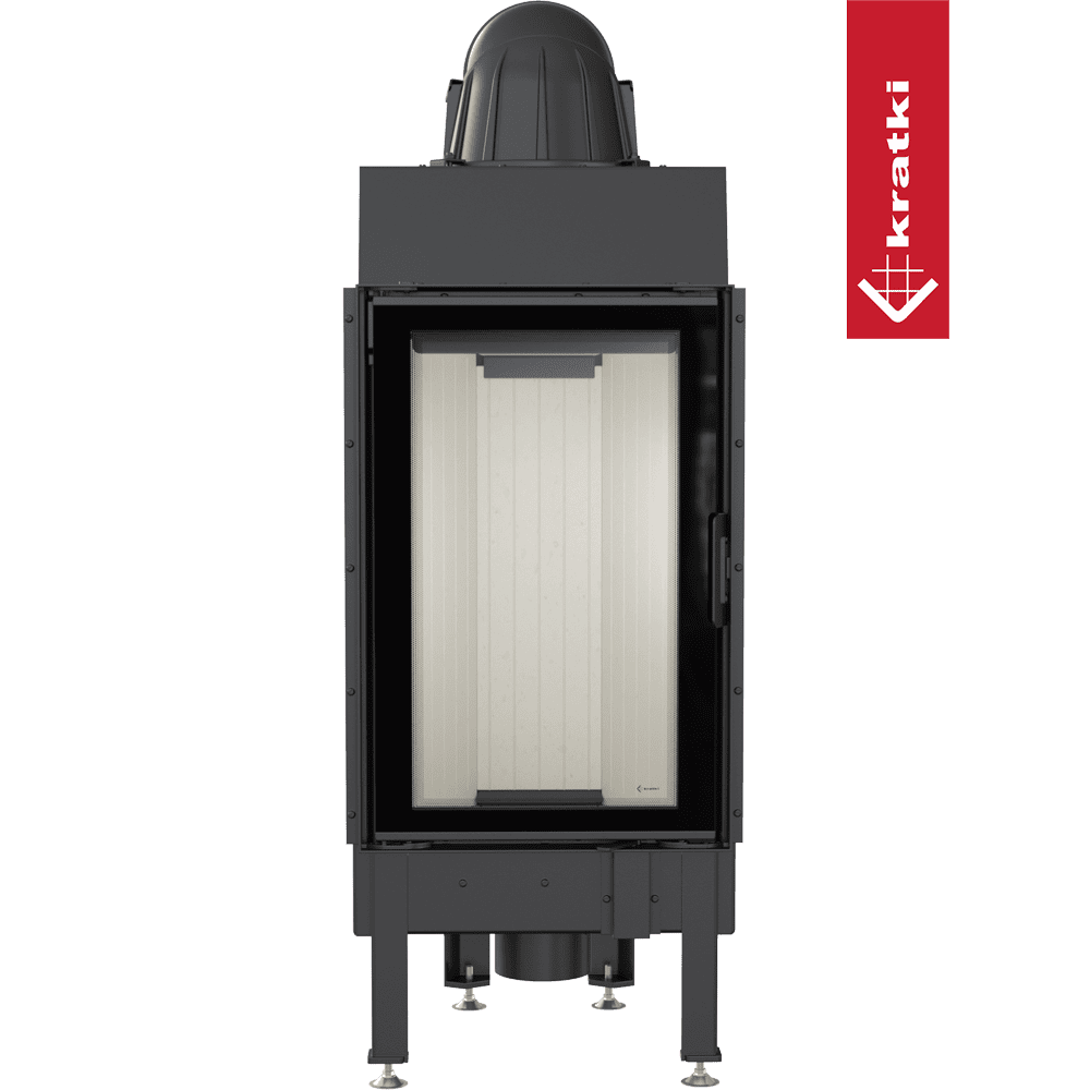 Kratki Kamineinsatz aus Stahl KRATKI NADIA 9 kW Ø 200