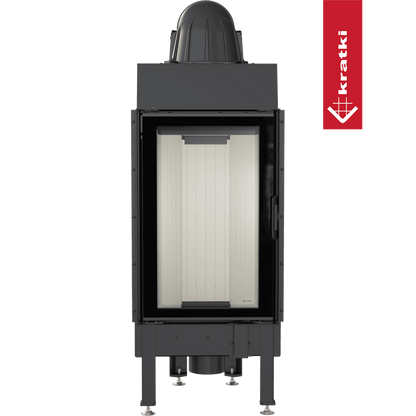 Kratki Kamineinsatz aus Stahl KRATKI NADIA 9 kW Ø 200