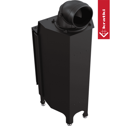 Kratki Kamineinsatz aus Stahl KRATKI NADIA 9 kW Ø 200