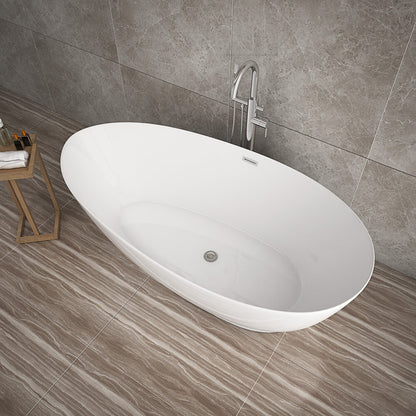 Home Deluxe Freistehende Badewanne DELIA - 180 x 90 cm