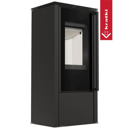 Kratki Kaminofen aus Stahl KRATKI HATI Ø 150 5,5 kW