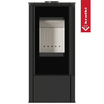 Kratki Kaminofen aus Stahl KRATKI HATI Ø 150 5,5 kW
