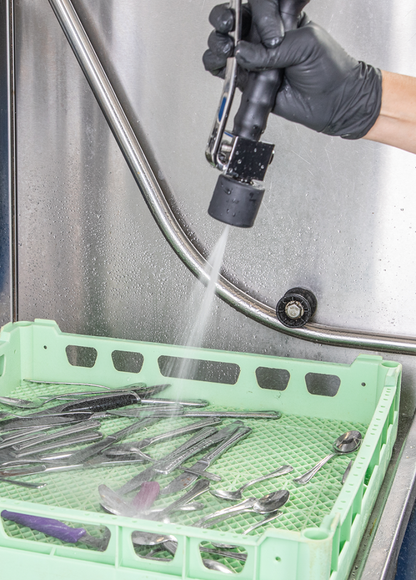 KBS Gastrotechnik Low-Flow Brausekopf ür Geschirrwaschbrausen der Shrink-Serie