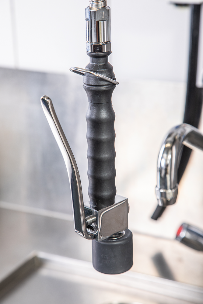 KBS Gastrotechnik Low-Flow Brausekopf ür Geschirrwaschbrausen der Shrink-Serie