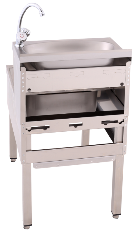 KBS Gastrotechnik Handwasch-Ausgussbecken 50x60x85 cm
