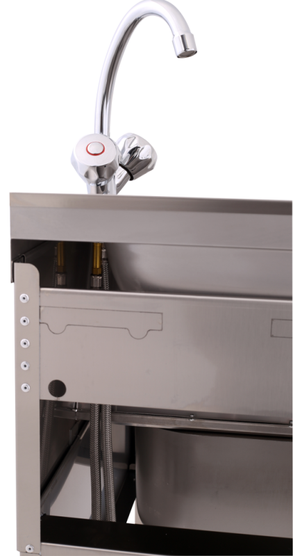 KBS Gastrotechnik Handwasch-Ausgussbecken 50x70x85 cm