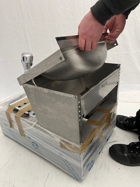 KBS Gastrotechnik Handwasch-Ausgussbecken 50x70x85 cm