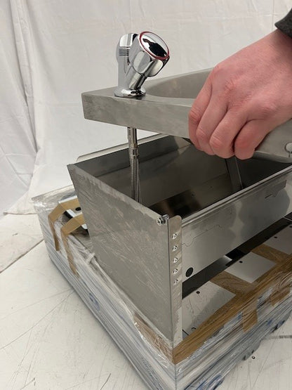 KBS Gastrotechnik Handwasch-Ausgussbecken 50x60x85 cm