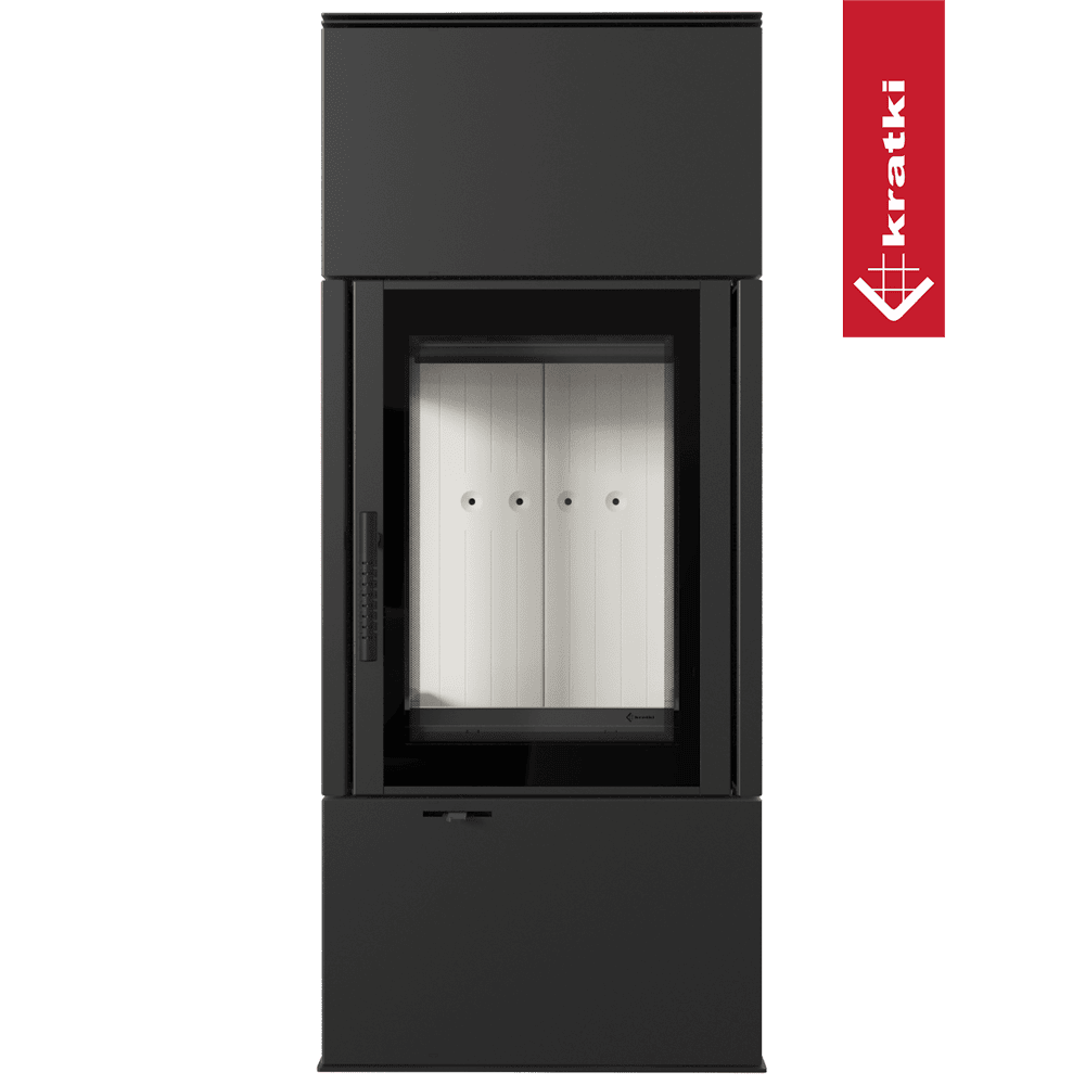 Kratki Kaminofen aus Stahl KRATKI THOR VIEW Ø 150 8 kW