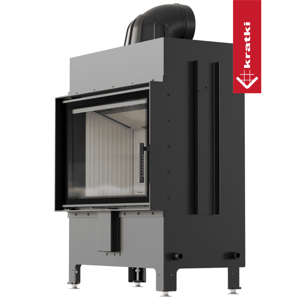 Kratki Kamineinsatz aus Stahl KRATKI LUCY 14 kW Ø 200