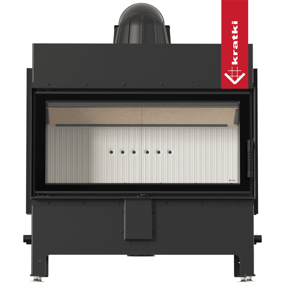 Kratki Kamineinsatz aus Stahl KRATKI LUCY 16 kW Ø 200