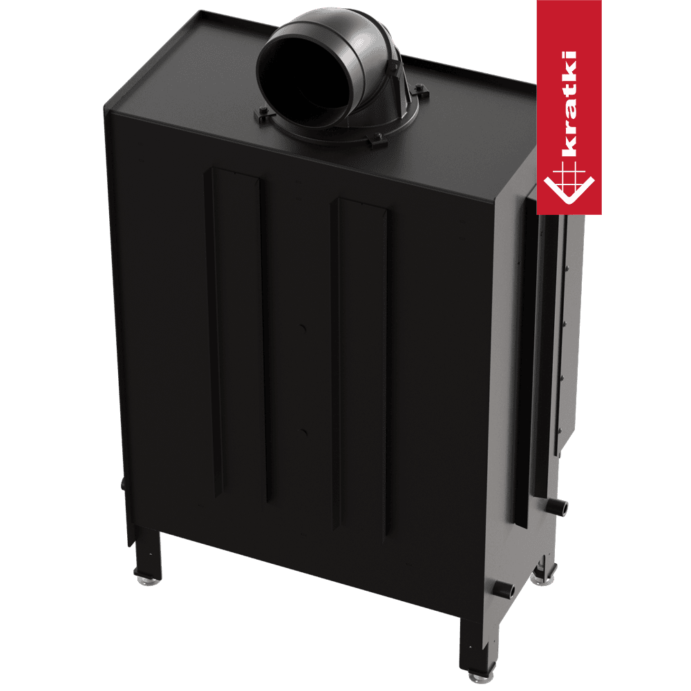 Kratki Kamineinsatz aus Stahl KRATKI LUCY 15 kW Ø 200