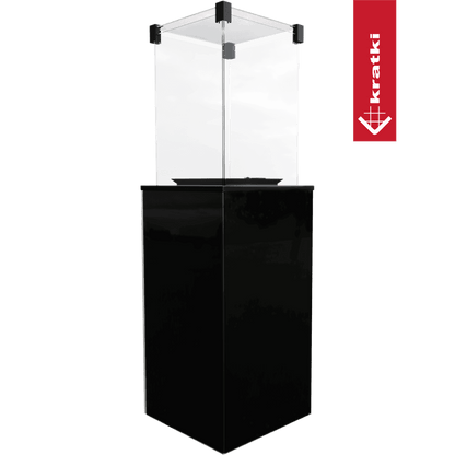 Kratki Terrassenheizer Patio Glas manuelle Steuerung 8,2kW