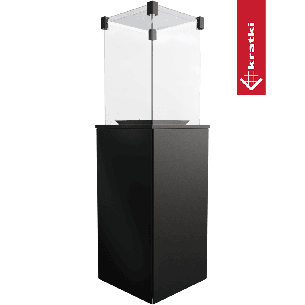 Kratki Terrassenheizer Patio Stahl manuelle Steuerung 8,2kW