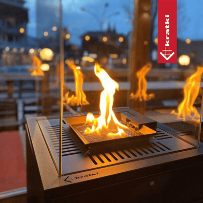 Kratki Terrassenheizer Patio Glas manuelle Steuerung 8,2kW