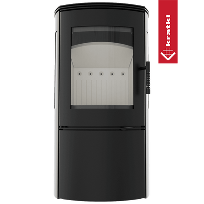 Kratki Kaminofen aus stahl KRATKI FALCON VIEW Ø 150 10 kW