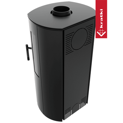 Kratki Kaminofen aus stahl KRATKI FALCON VIEW Ø 150 10 kW