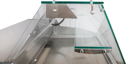 KBS Gastrotechnik Mehrzweckvitrine Super 2000 mit geradem Glasaufbau