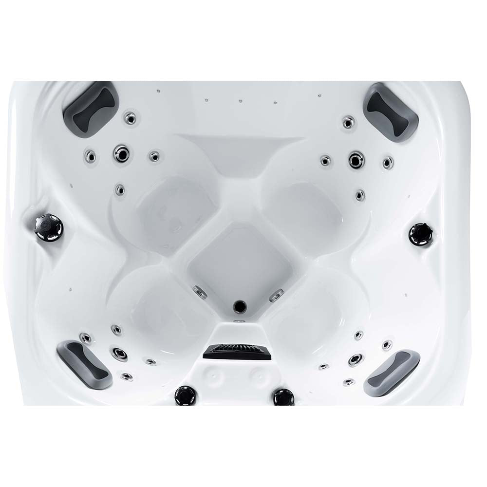Home Deluxe Outdoor Whirlpool SEA STAR PURE 180 x 160 cm für 4 Personen