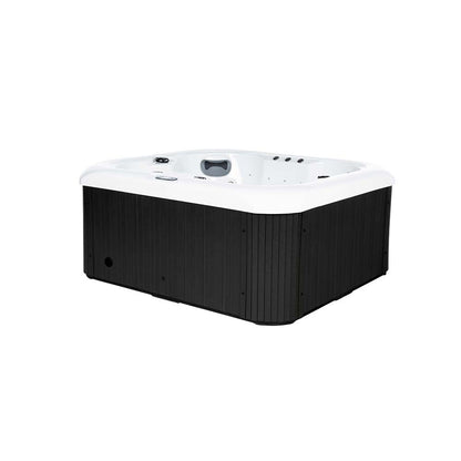 Home Deluxe Outdoor Whirlpool mit Treppe und Thermoabdeckung SEA STAR 180 x 160 cm 4 Personen