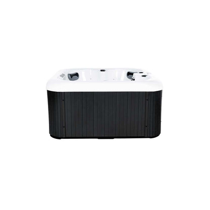 Home Deluxe Outdoor Whirlpool mit Treppe und Thermoabdeckung SEA STAR 180 x 160 cm 4 Personen