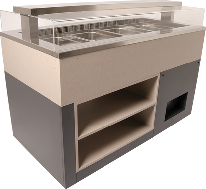 KBS Gastrotechnik Salabtbar, Frühstücksbuffet Isola 6 M VT VR Umluftkühlung 6x GN 1/1