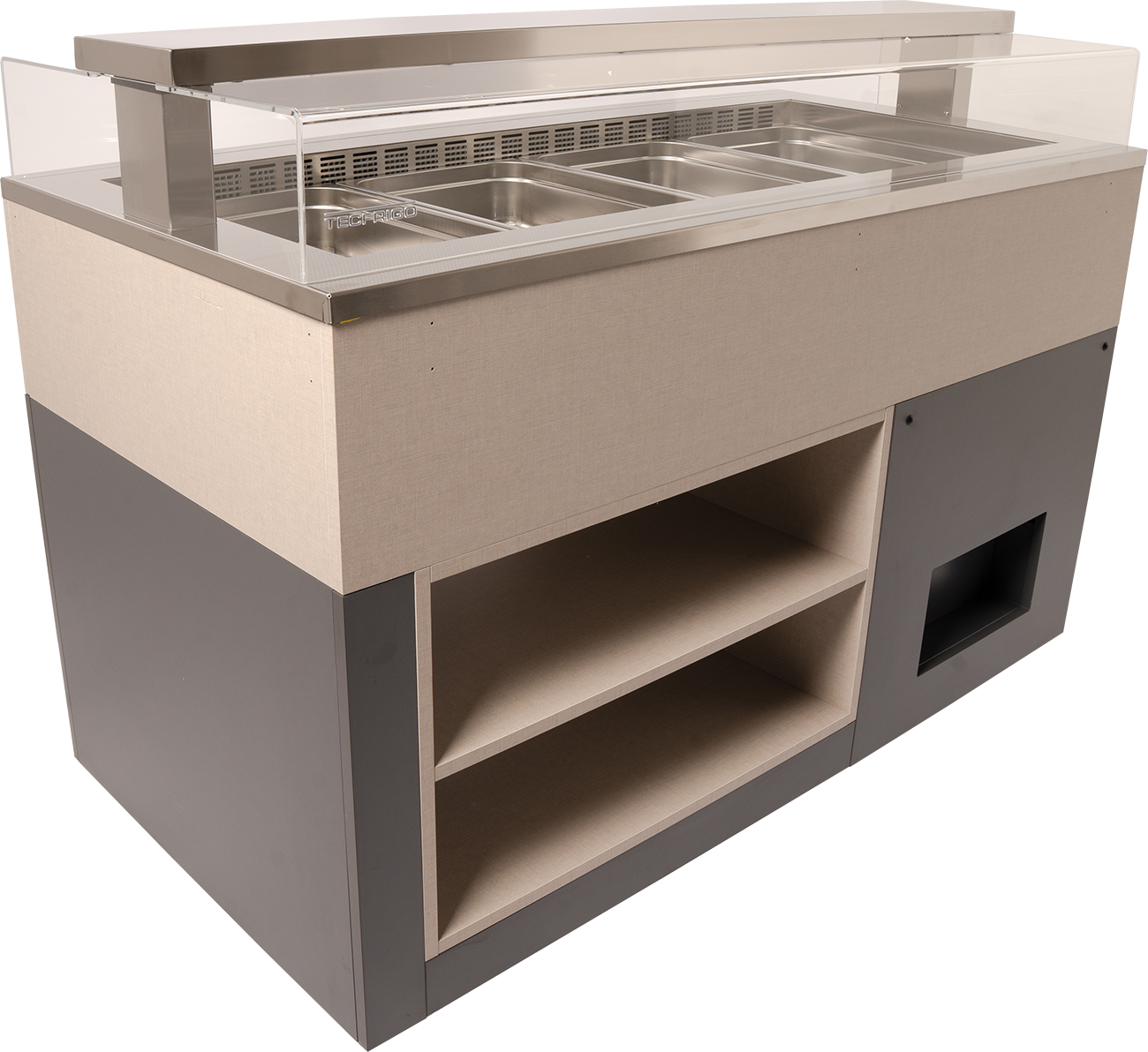 KBS Gastrotechnik Bain-Marie Isola 6 M BM VR 6x GN 1/1