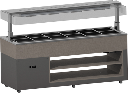 KBS Gastrotechnik Bain-Marie Isola 4 M BM VR 4x GN 1/1
