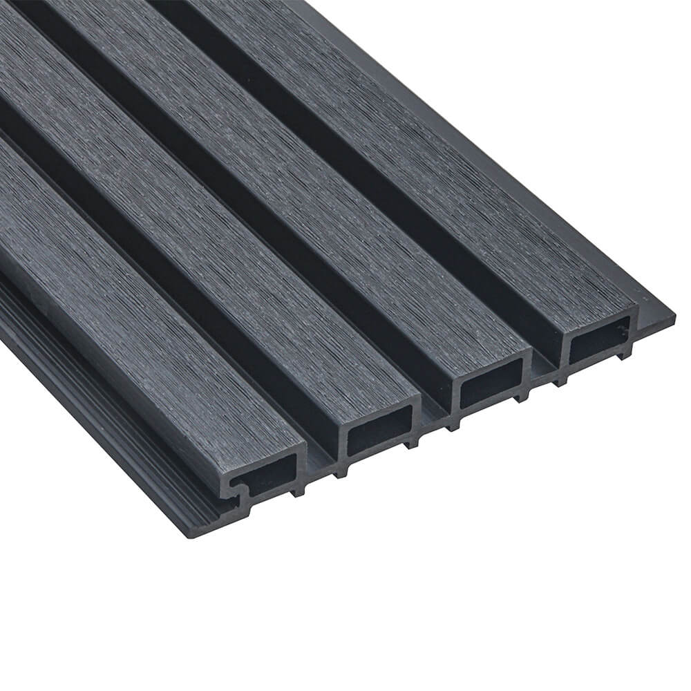 Home Deluxe WPC Fassadenverkleidung DUVAR - 20m² Anthrazit