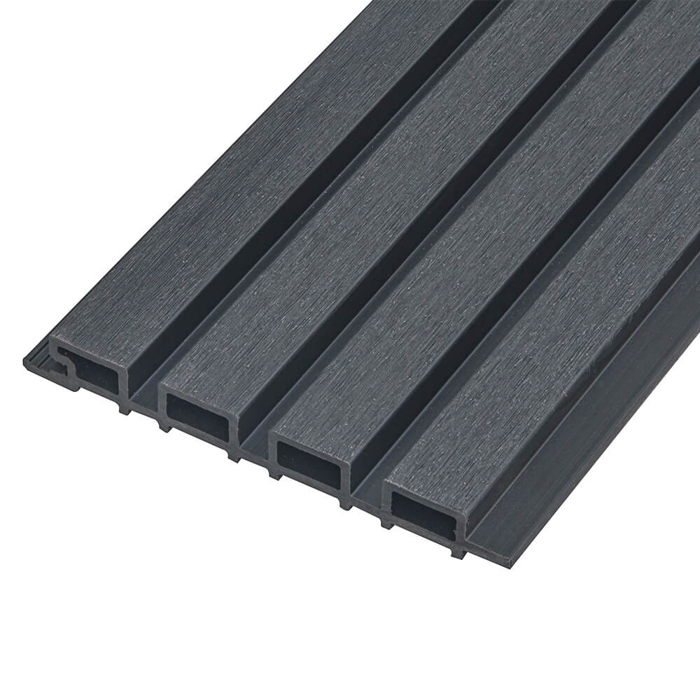 Home Deluxe WPC Fassadenverkleidung DUVAR - 50m² Anthrazit