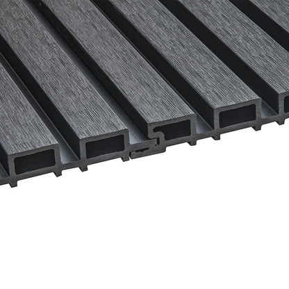 Home Deluxe WPC Fassadenverkleidung DUVAR - 40m² Anthrazit