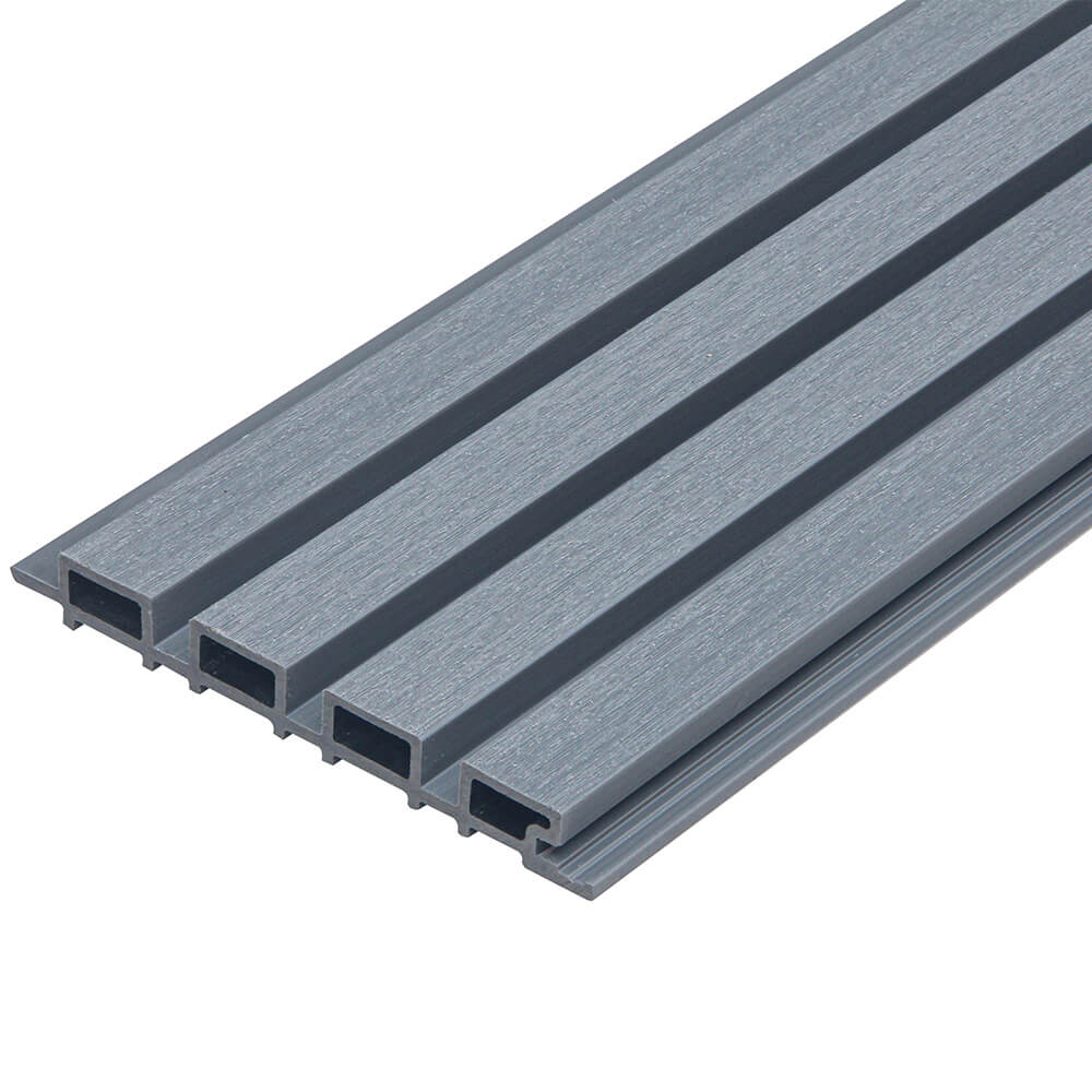 Home Deluxe WPC Fassadenverkleidung DUVAR - 8m² Hellgrau