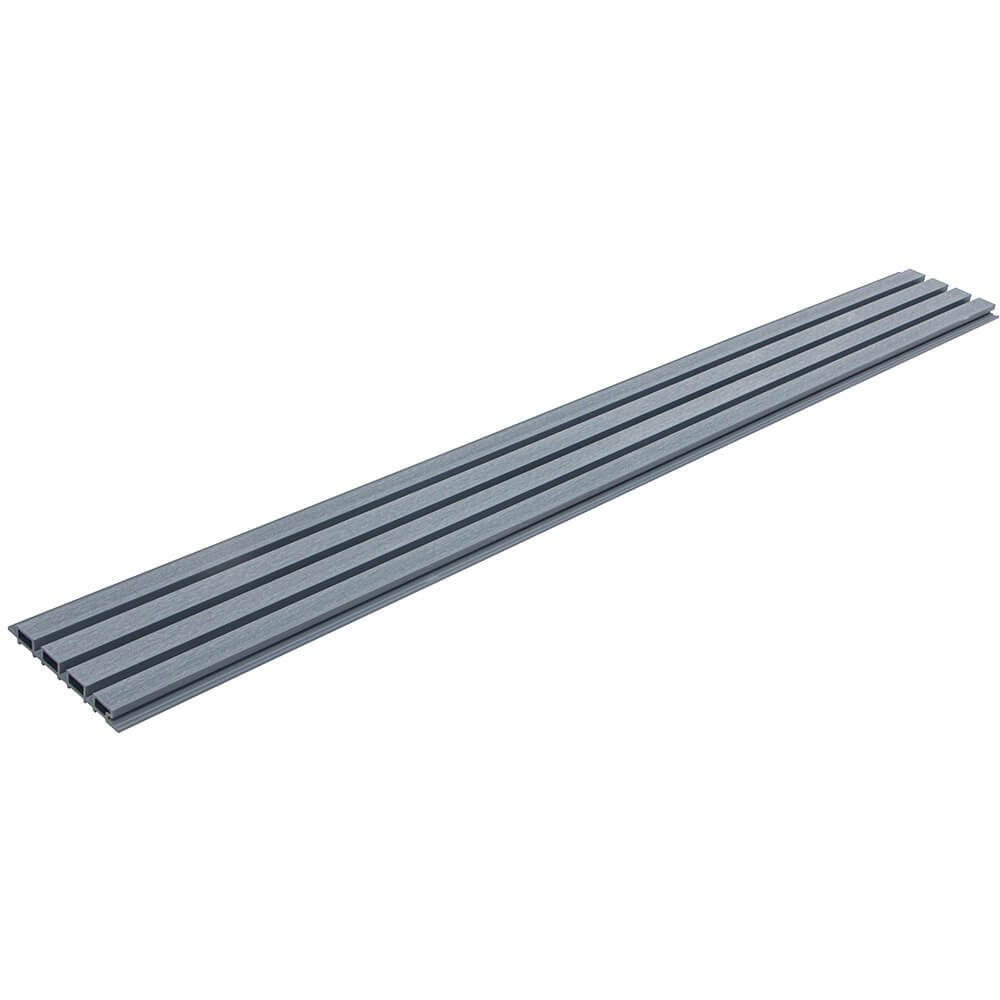 Home Deluxe WPC Fassadenverkleidung DUVAR - 30 m² Hellgrau