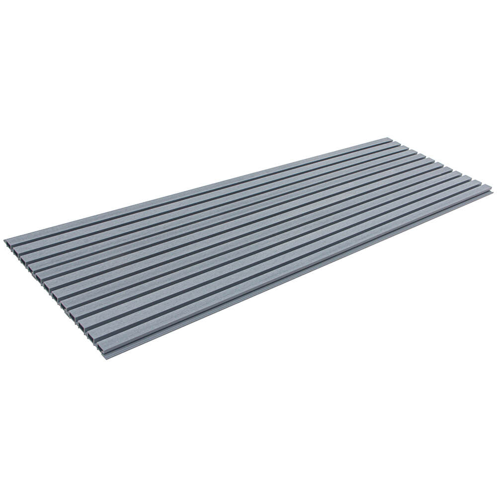 Home Deluxe WPC Fassadenverkleidung DUVAR - 10m² Hellgrau