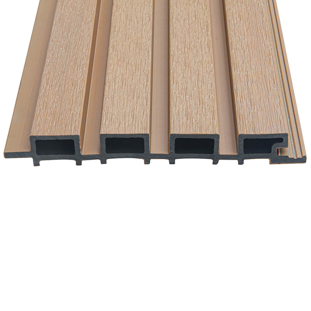 Home Deluxe WPC Fassadenverkleidung DUVAR - 40 m²  Teak