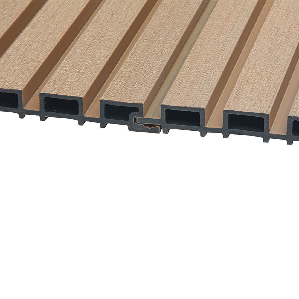 Home Deluxe WPC Fassadenverkleidung DUVAR - 40 m²  Teak