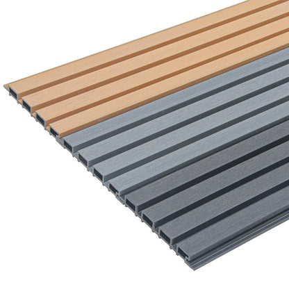 Home Deluxe WPC Fassadenverkleidung DUVAR - 40 m² Hellgrau