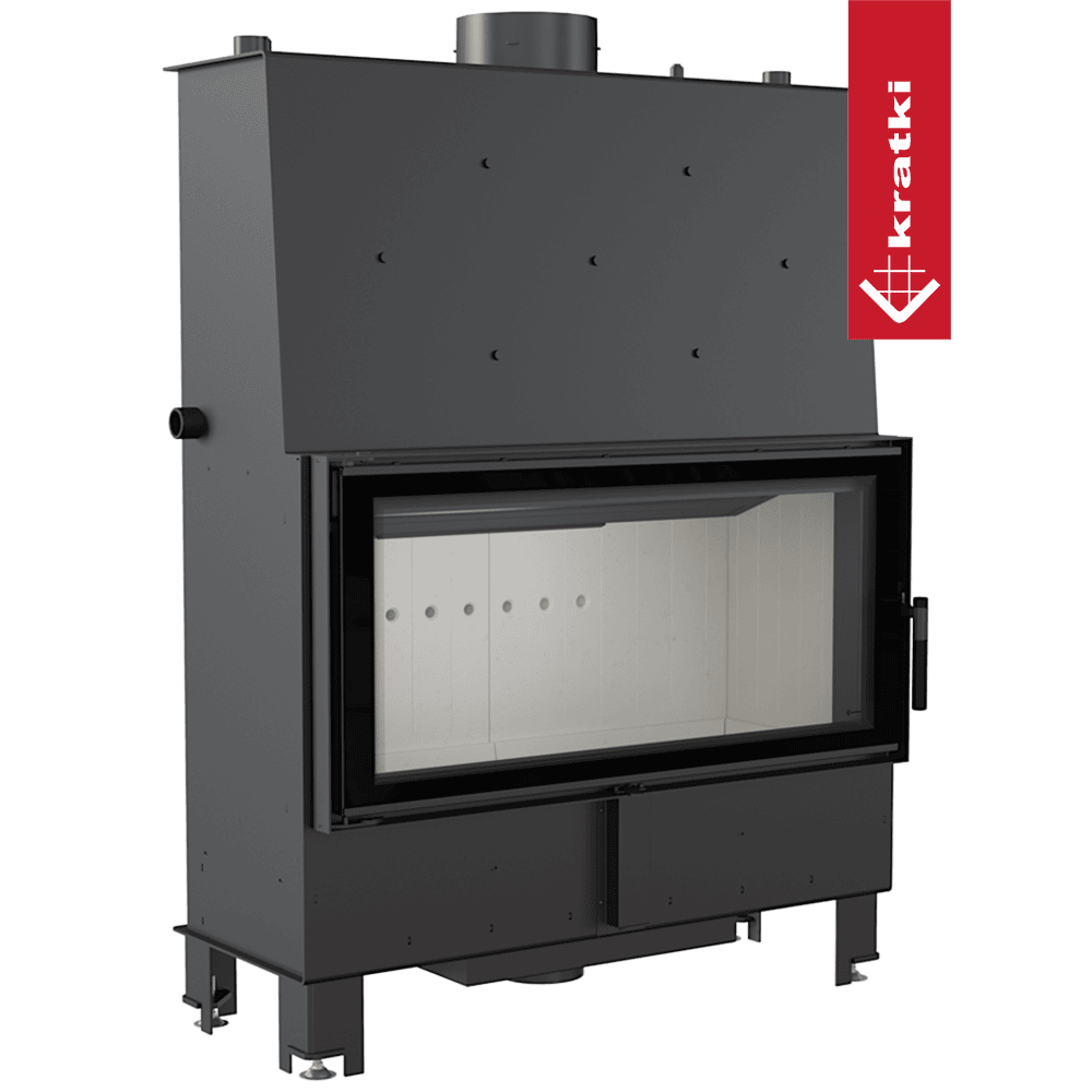 Kratki Wasserführender Kamineinsatz KRATKI LUCY 20 kW Ø 200 Doppelverglasung